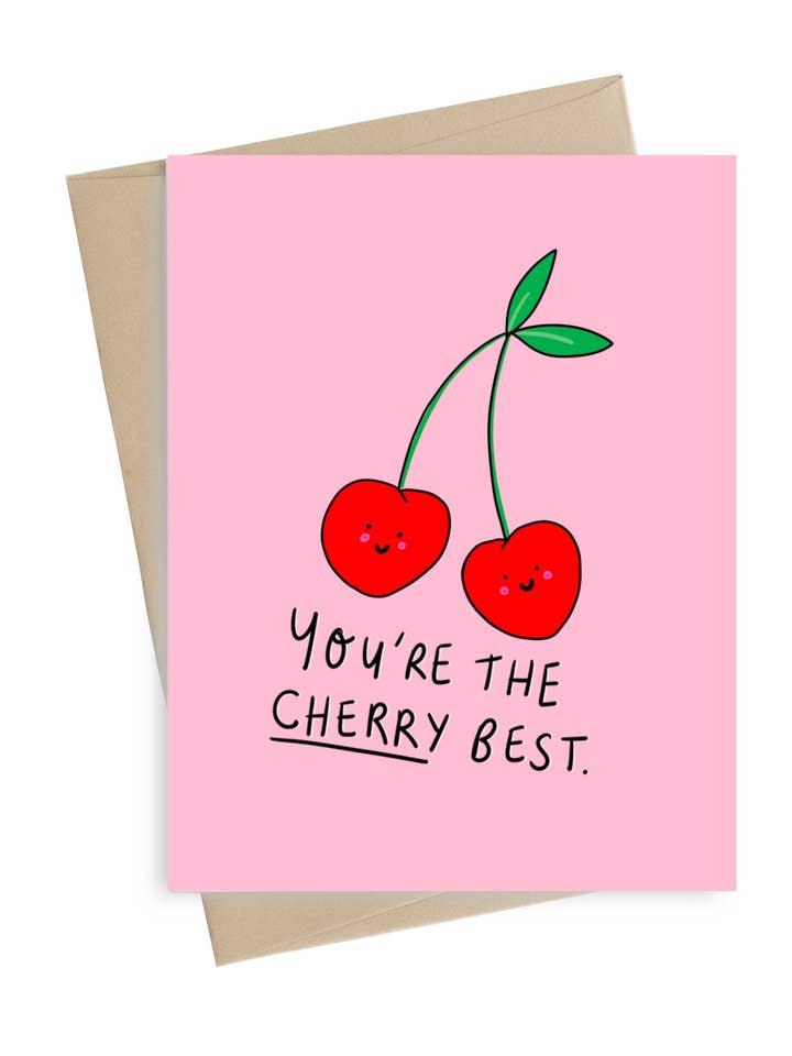 Eres la mejor cereza. para venta al por mayor de Little May Papery