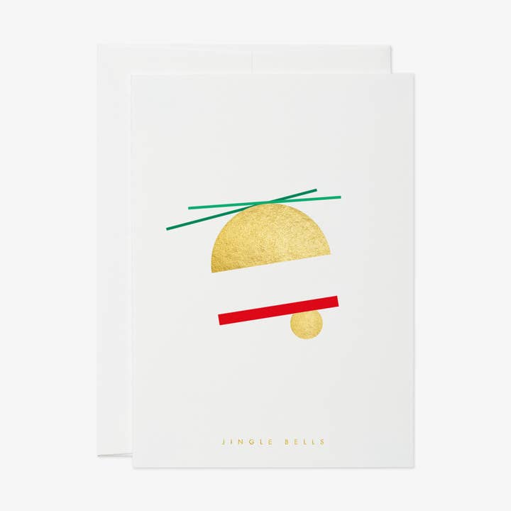 tingling tune – christmas card funny, humor, holiday for wholesale by thie studios