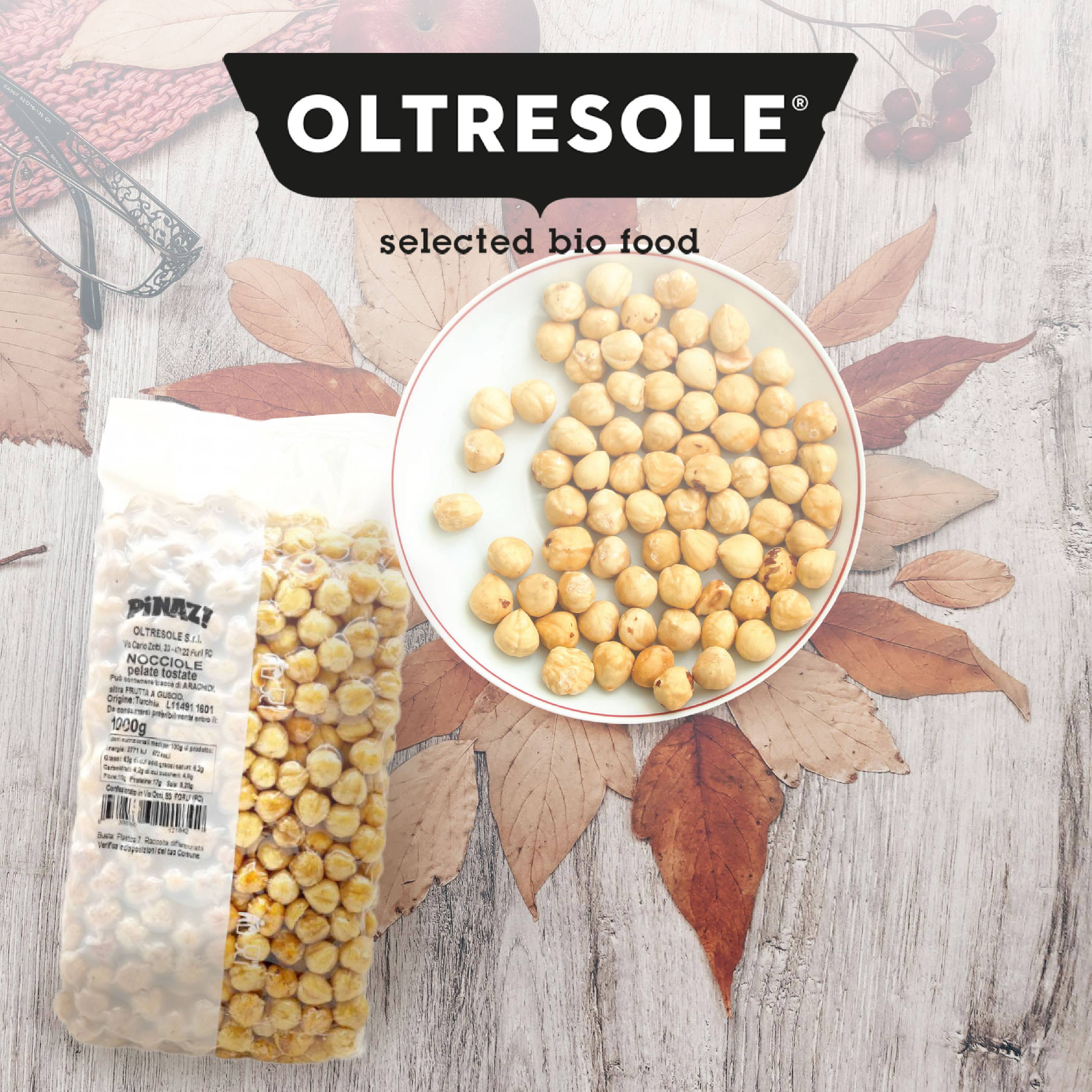 Oltresole - Wholesale Nuts - ROASTED PEELED HAZELNUTS 1 Kg7