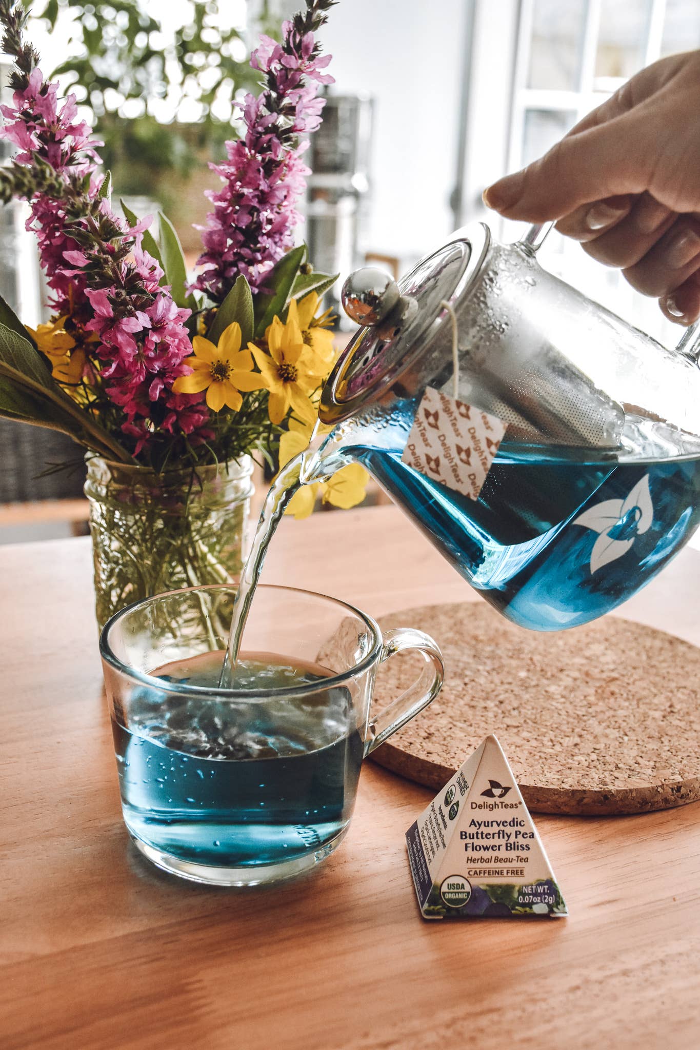 DelighTeas® - Wholesale Tea Pot - DelighTeas® Glass Teapot1