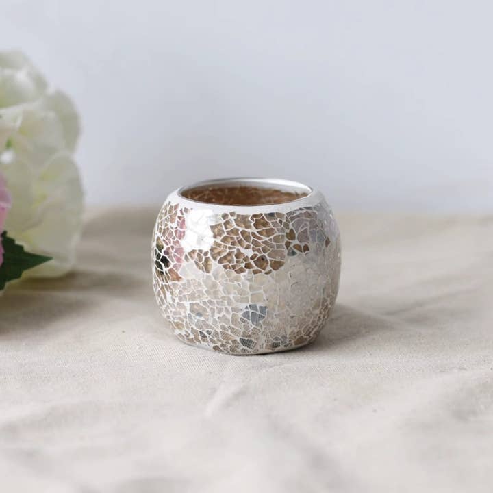 Magia Design - Wholesale Candle Holder - Vintage Mosaic Candle Holder & Succulent Planter15