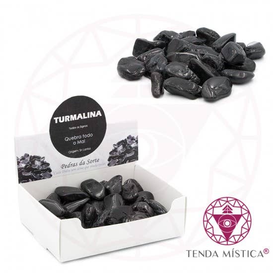250Gr Polished Tourmaline Box for wholesale by Tenda Mística