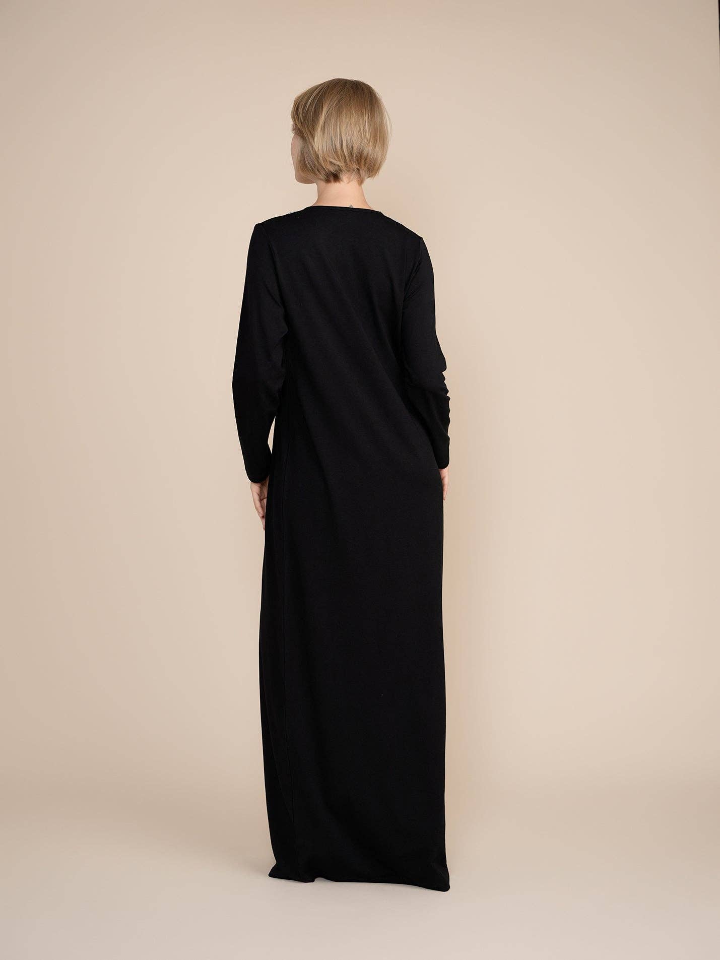 Ellwi Design - Wholesale Nightgown - Women's - Lace Collar Nightgown with Buttons2