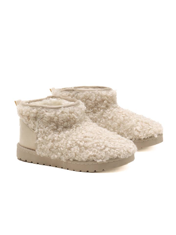 C'M PARIS - Wholesale Booties - Women's - Faux Fur Lined Ankle Boot 652417