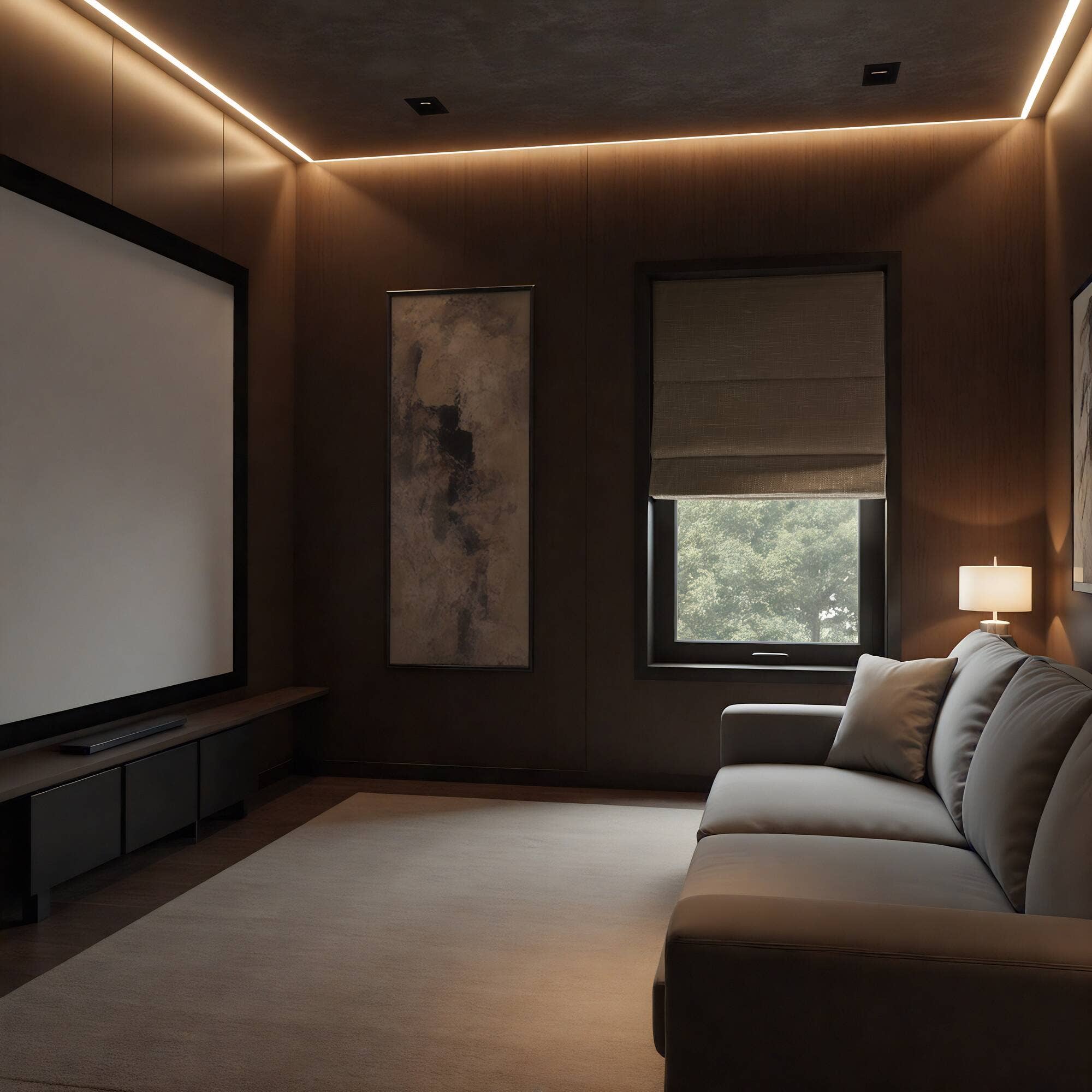 Olliix - Wholesale Curtain - Total Blackout Cordless Roman Shade, Linen9