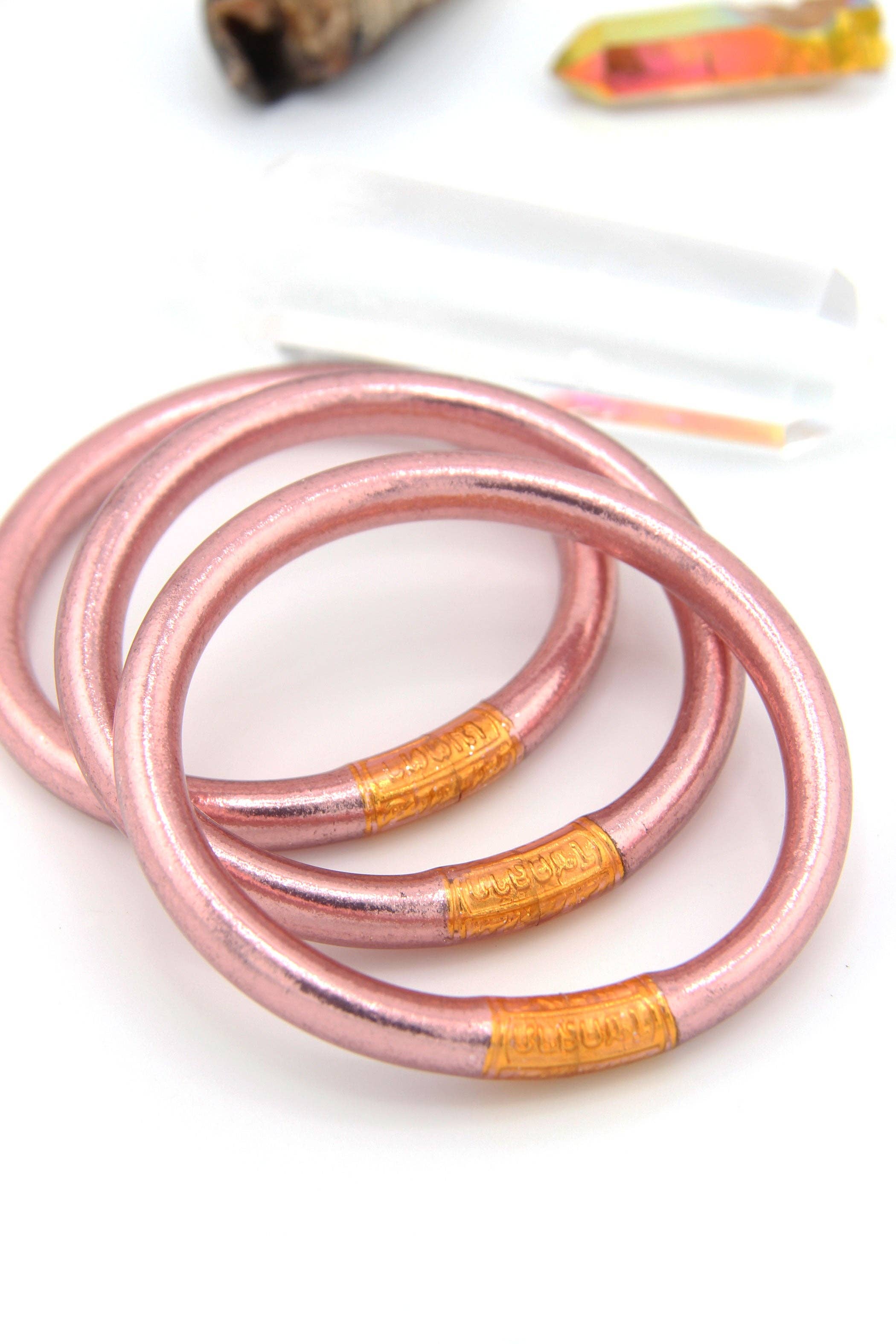 Woman Shops World - Wholesale Bangle Bracelet - Single Luxe Thai Buddhist Temple Bracelets, Mantra Bangle1