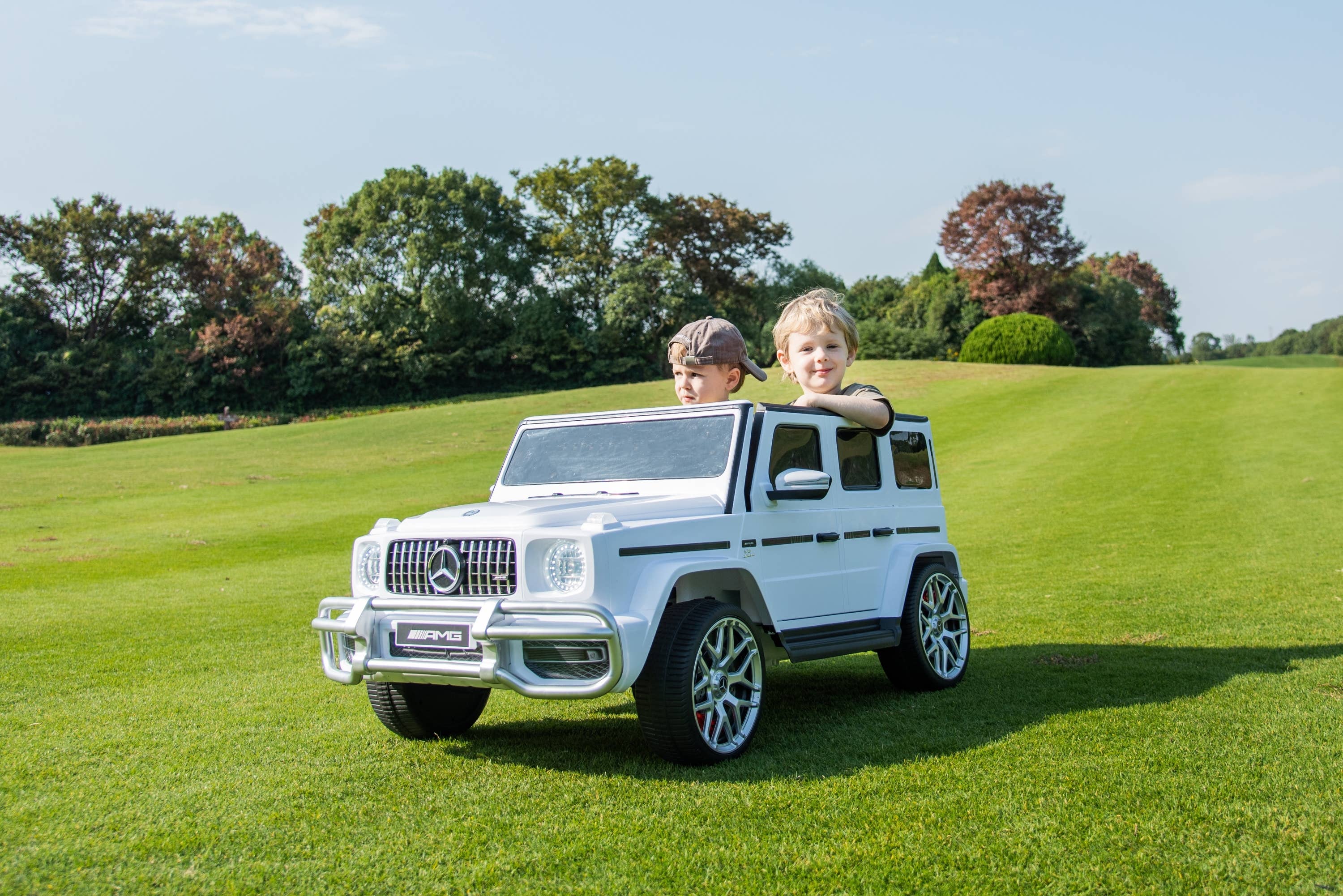 Freddo Toys - Vente Voiture/camion miniature – enfant - 24V 4x4 Mercedes G63 AMG 2 places Ride on Car2