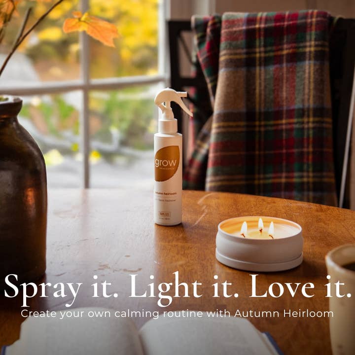 Grow Fragrance - Wholesale Room & Linen Spray - Autumn Heirloom Air + Fabric Spray5