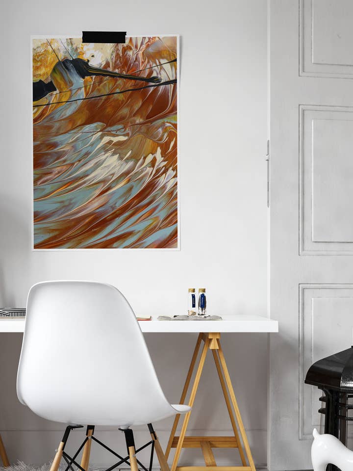 Fra bassinerne Makroolietryk for engroshandel hos The Underdog Print Shop