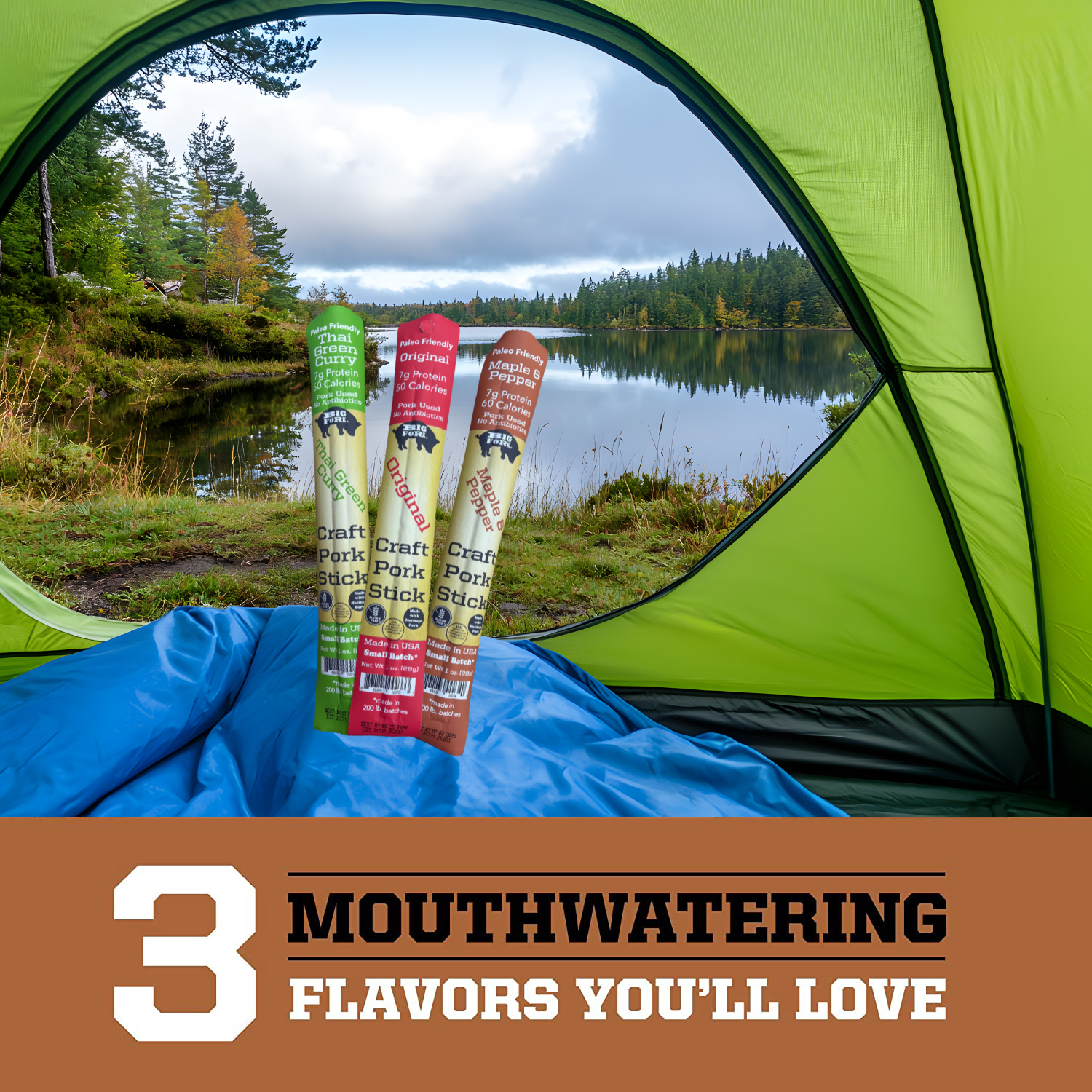 Big Fork – Großhandel Trockenfleisch – Handgemachte Schweinefleischsticks | Original | 100% Naturbelassen7