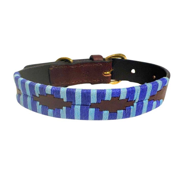 Georgie Paws – wholesale Pet collar – Dog – Polo Collar - Bluey