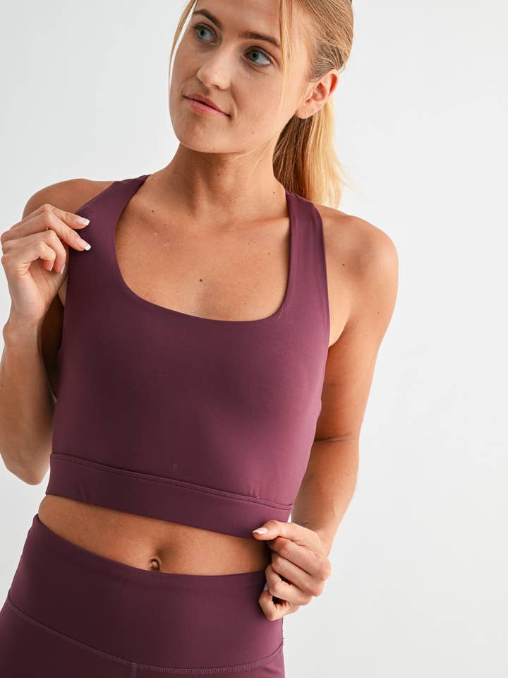 Mono B - Wholesale Sportbeha - Dames - Newport FlexForm Cross Back Sportbeha5