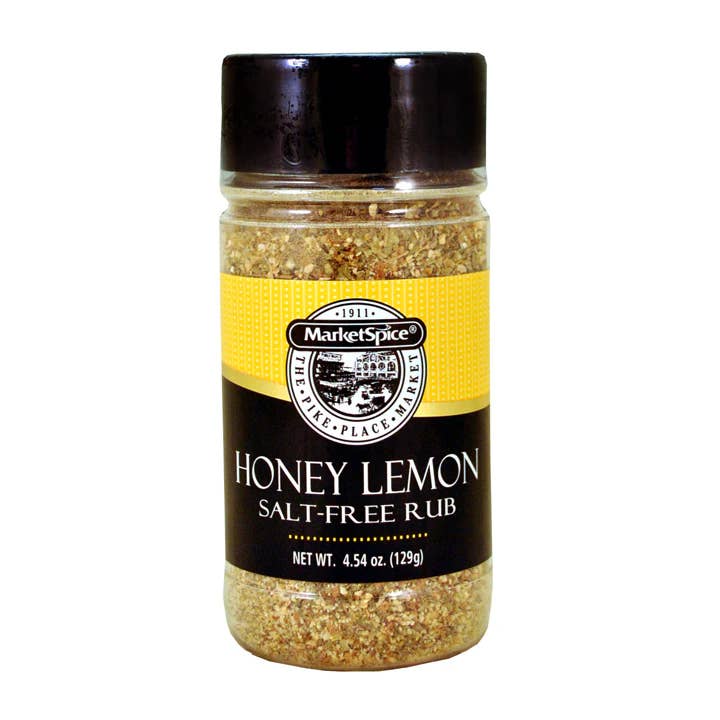 Honey Lemon Rub 4.5 oz Shaker Jar for wholesale by MARKETSPICE