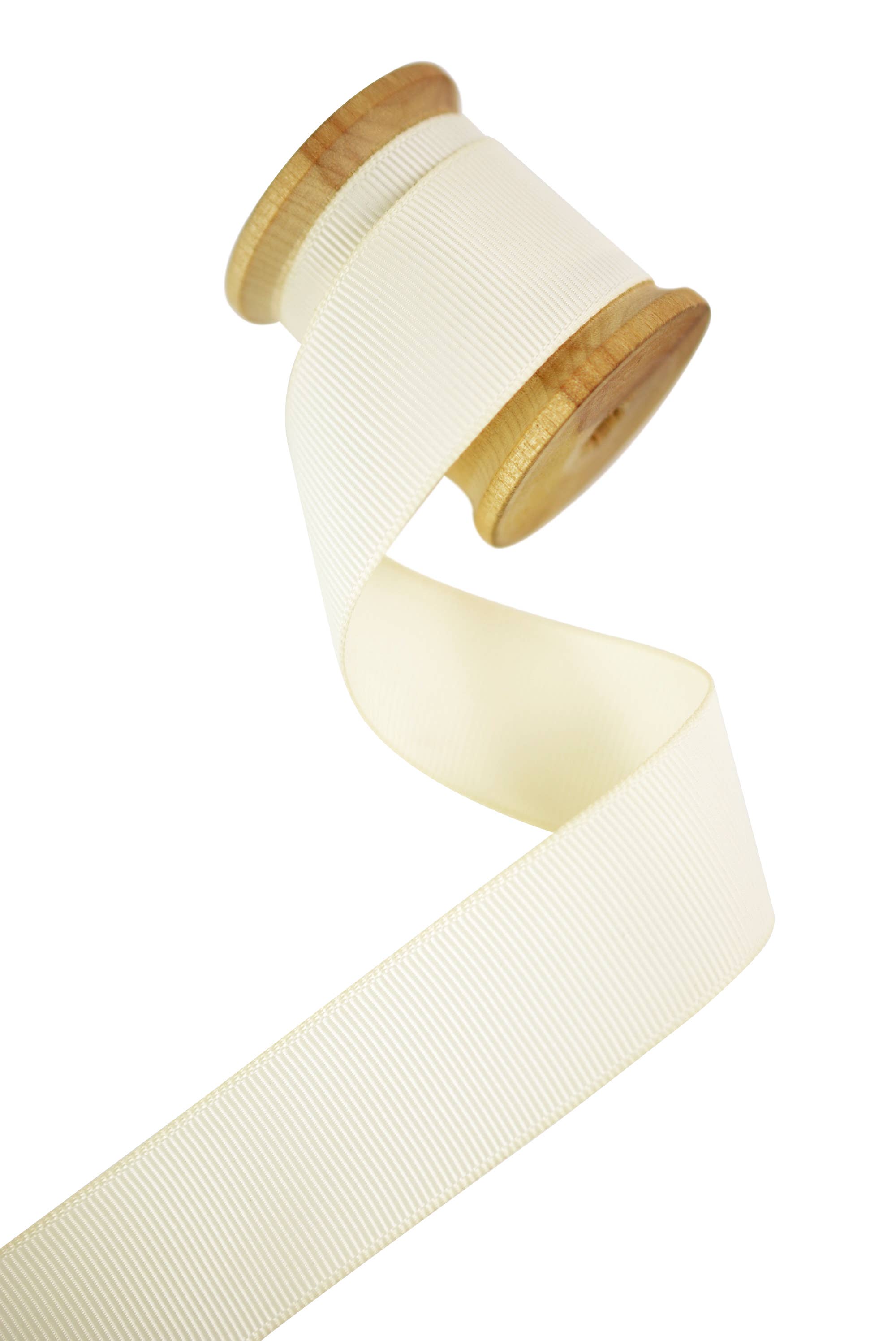 MIDORI Inc. - Vente Ruban – emballage cadeau - Fine Grosgrain - Ivoire1