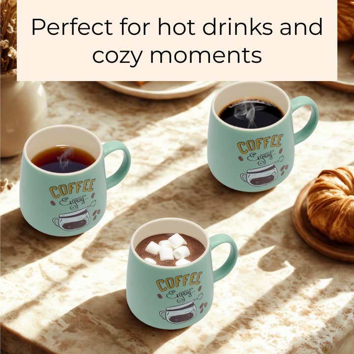 Vin Fresco - Wholesale Coffee Mug - Vin Fresco 12 oz Ceramic Coffee Mug12