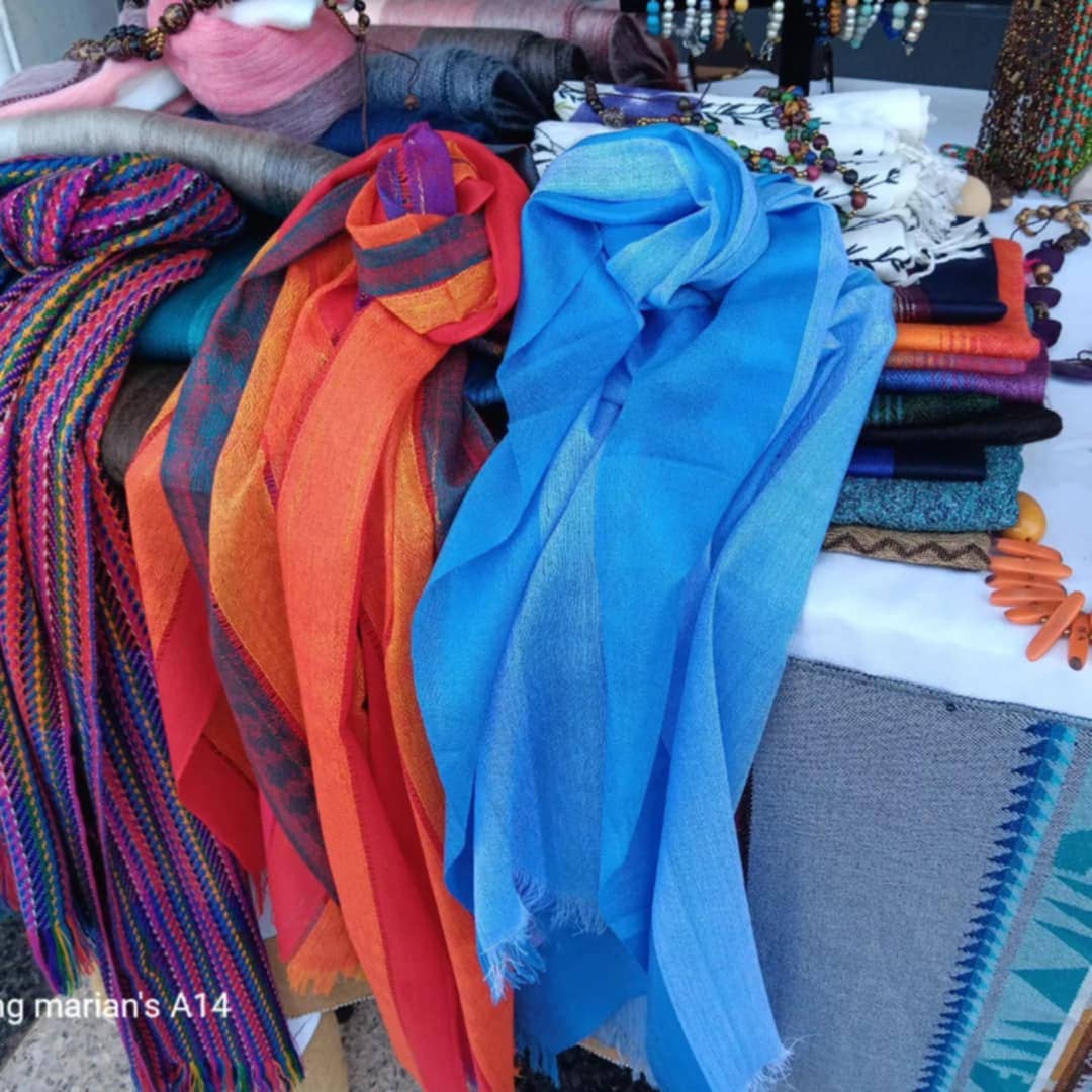 Treasure of ANDES - Wholesale Scarf - Unisex - Artisanal handmade Scarves, Cotton/Silk, Assorted colors 14