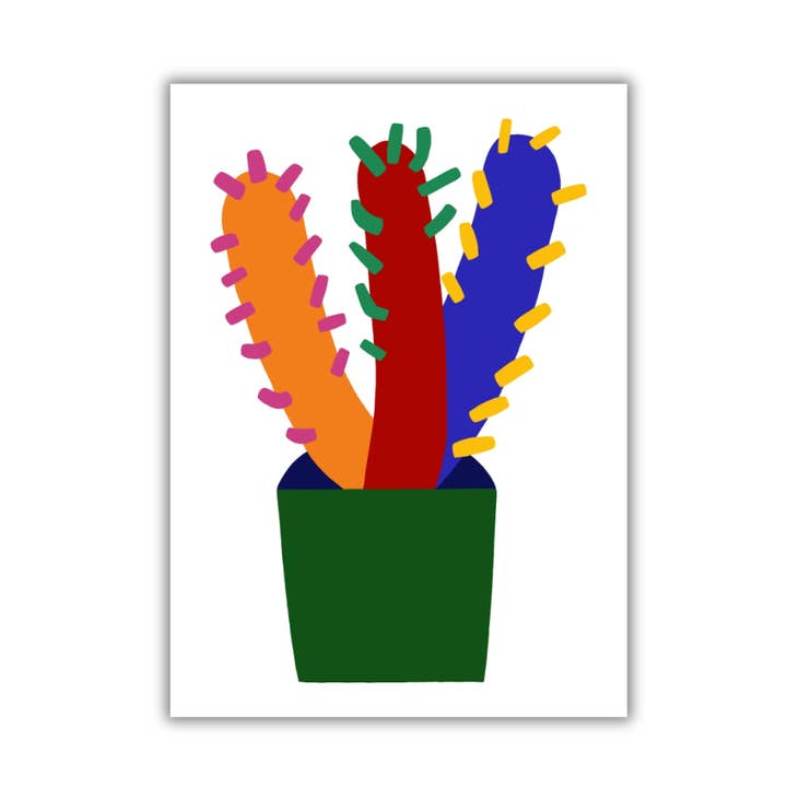 Pianta grassa #8 - stampa fine art 18x13 cm per la vendita all'ingrosso da parte di Colorobe