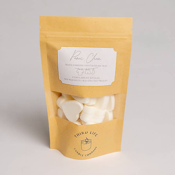 Vaxsmältare - Panikstädning för wholesale av Third Life Candle Company