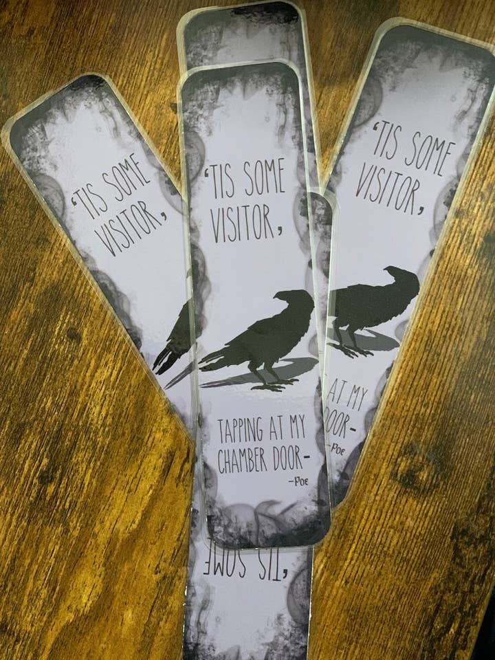 Marque-page Raven, 8 x 2 pour la vente par Messterpieces