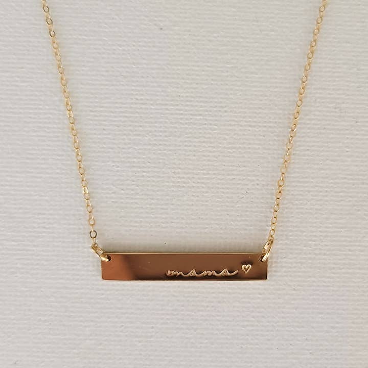 Colar Bar Mama Love por atacado de GiGisPetals