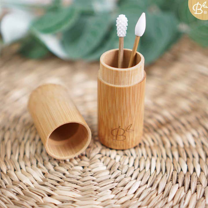 Bamboozy x Cosmeau – wholesale Bomullspinne/tops – Återanvändbara bomullspinnar i bambu 100 % ekologiska7