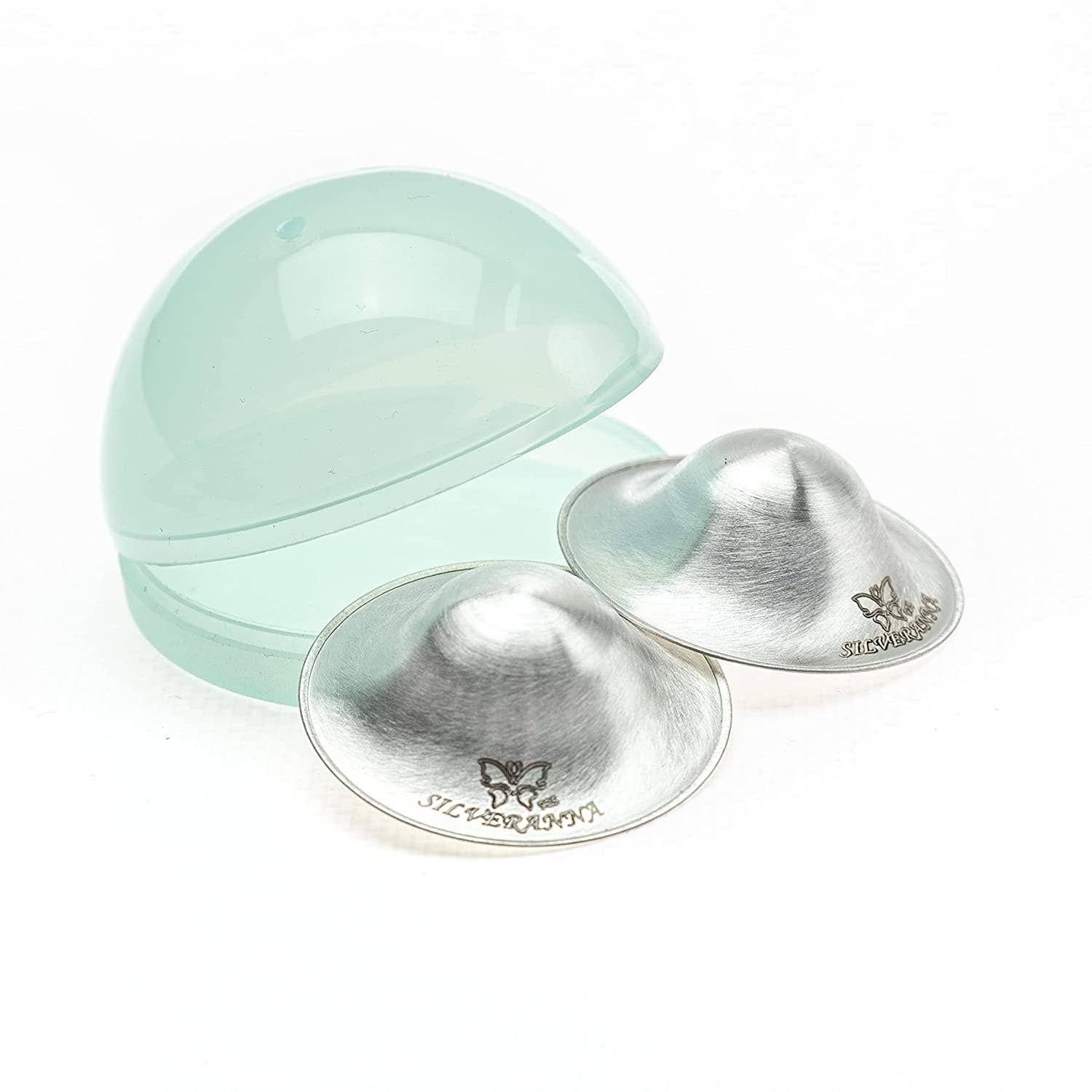 Silveranna Silver Nursing Cups - Vente Coussin d'allaitement - Maternité - Silveranna® protecteurs de mamelons en argent 9252
