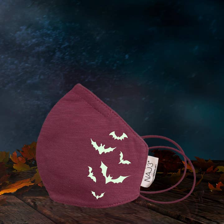 Máscara Bordeaux Halloween - bats for wholesale by NAJ 3