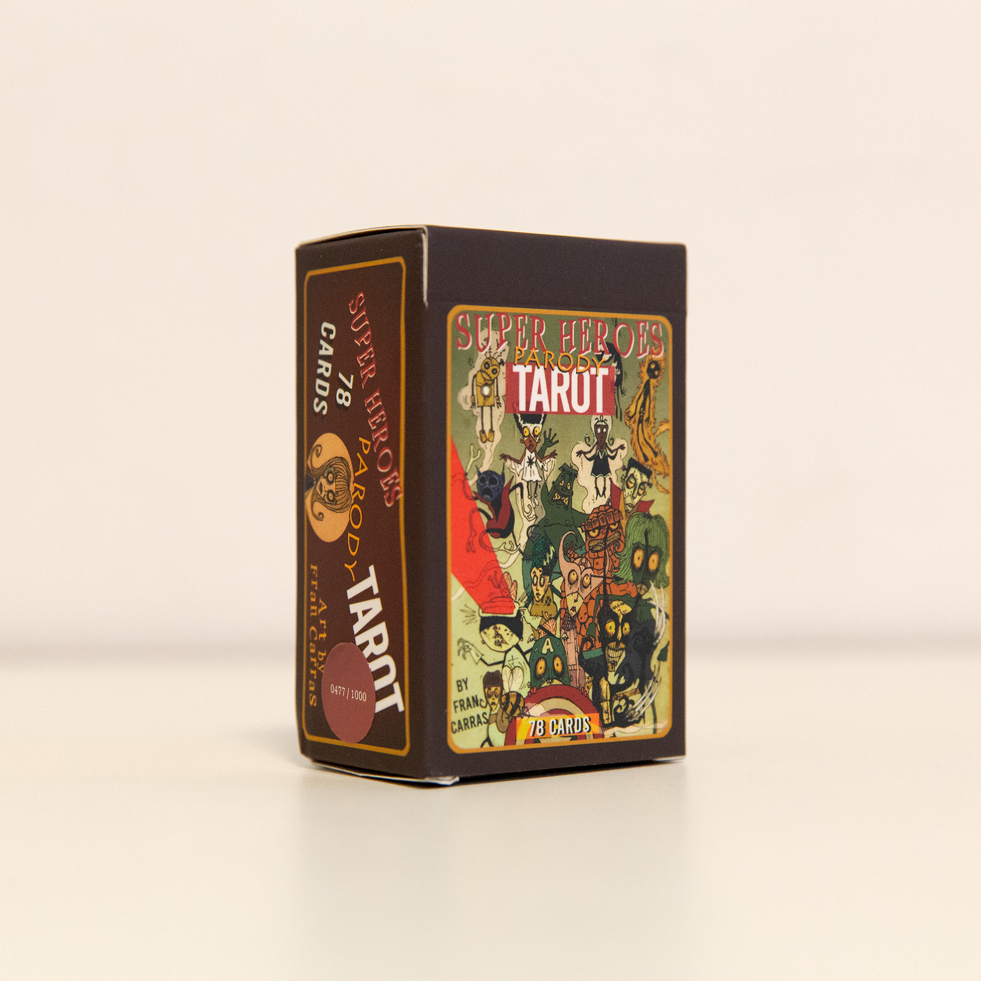 Vermilion Collection - Wholesale Tarot/Oracle Card - Superheroes Parody Mini Tarot1