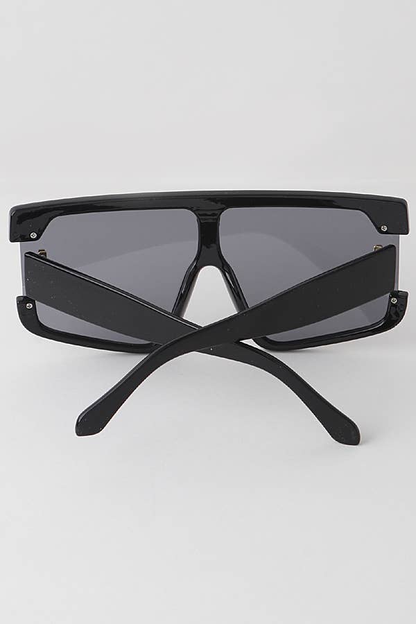 MULTICOLOR Gafas de sol Half N con montura única de venta al por mayor en Faire5