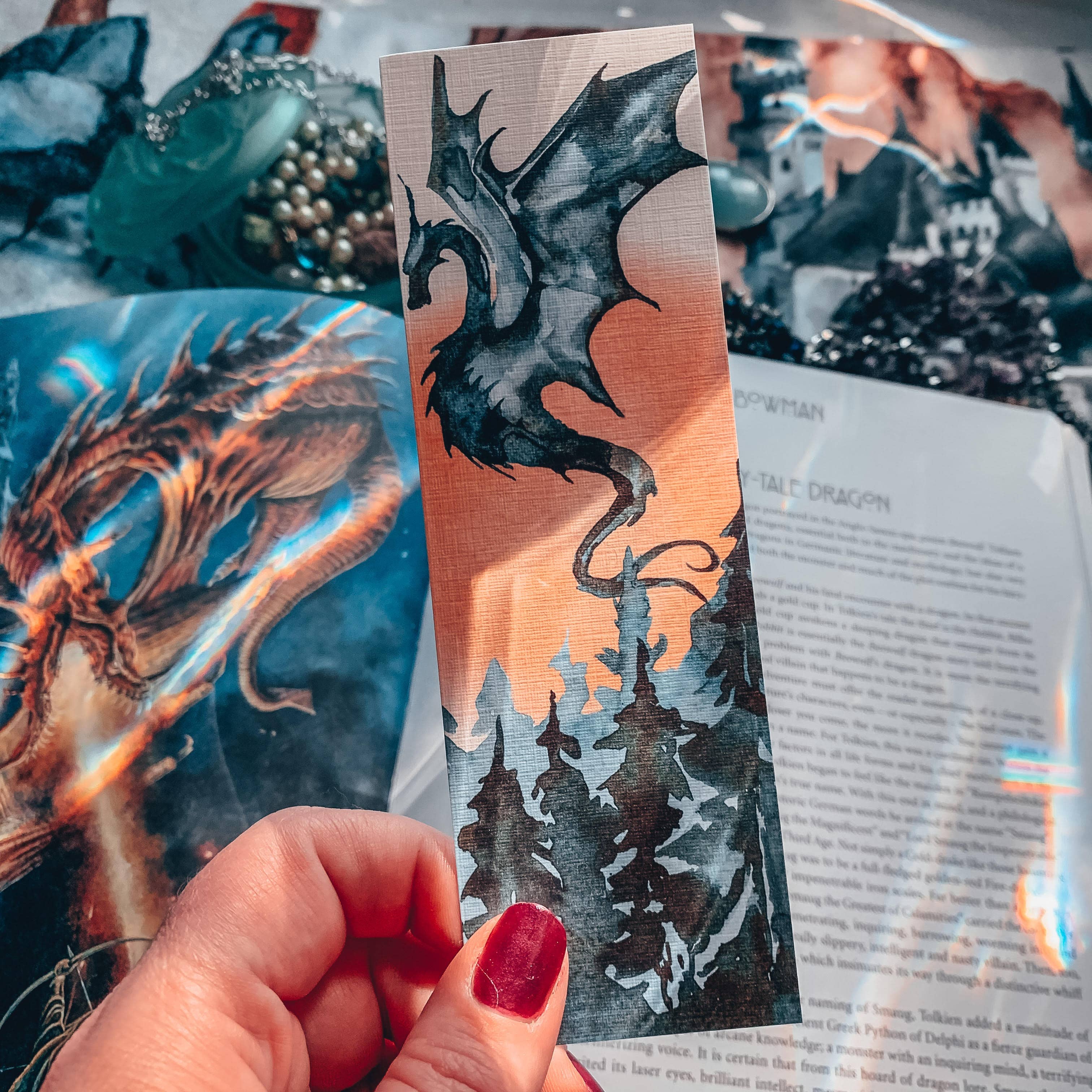 Mirkwood Scribes - Wholesale Bookmark - Rising Dragon Bookmark1