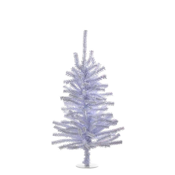 Kurt S. Adler, Inc. - Wholesale Christmas Decoration - 18"SILVER TINSEL MINI TREE
