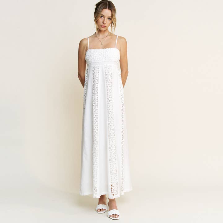 Hersy - Wholesale Dress - Women's - CROCHET MAXI DRESS-HED0017