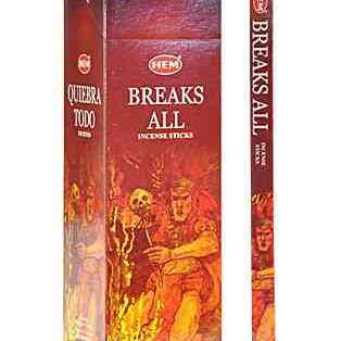 HEM - Breaks All Square Incense Sticks for wholesale by Designs by Deekay Inc.