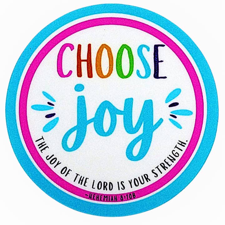 Joytime Ministries - Wholesale Sticker - Choose Joy Sticker1