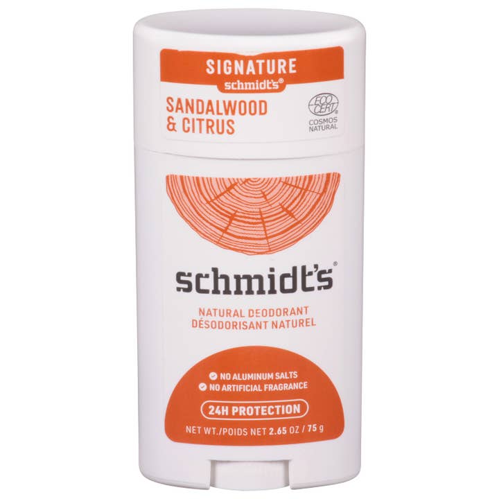Everyday Supply Co - Wholesale Deodorant - Unisex - Schmidts - Deodorant Citrus Sandalwd Stk - 1 Each-2.65 Oz