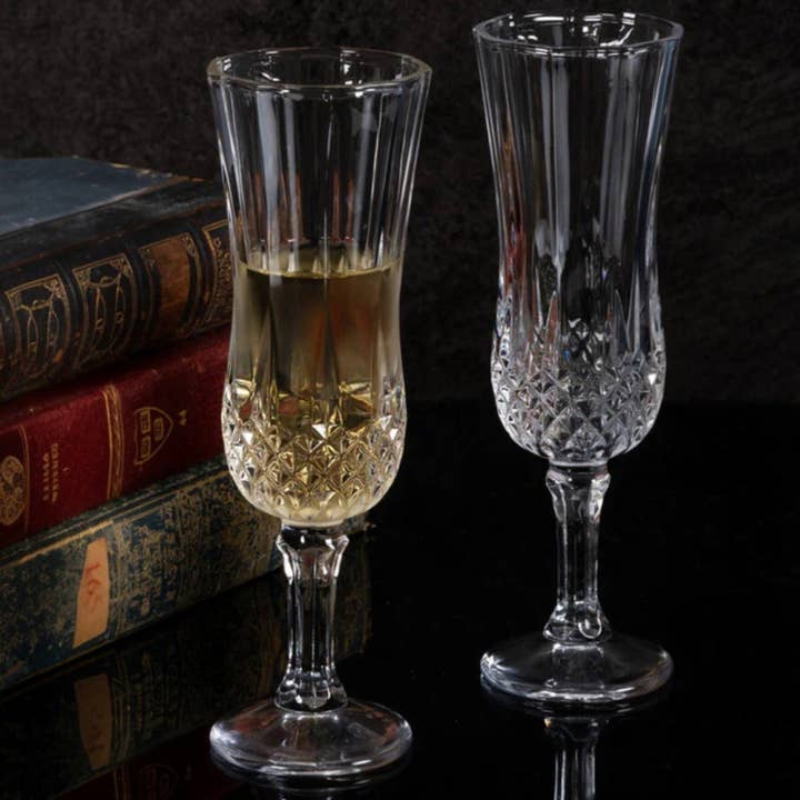 IKIDO Longchamp Flute de Champanhe 155ml - Conjunto de 6 por atacado de IKIDO