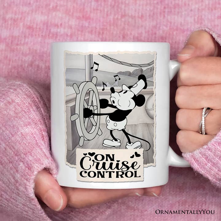 OrnamentallyYou - Wholesale Coffee Mug - Funny Mouse On Cruise Control Gift Mug