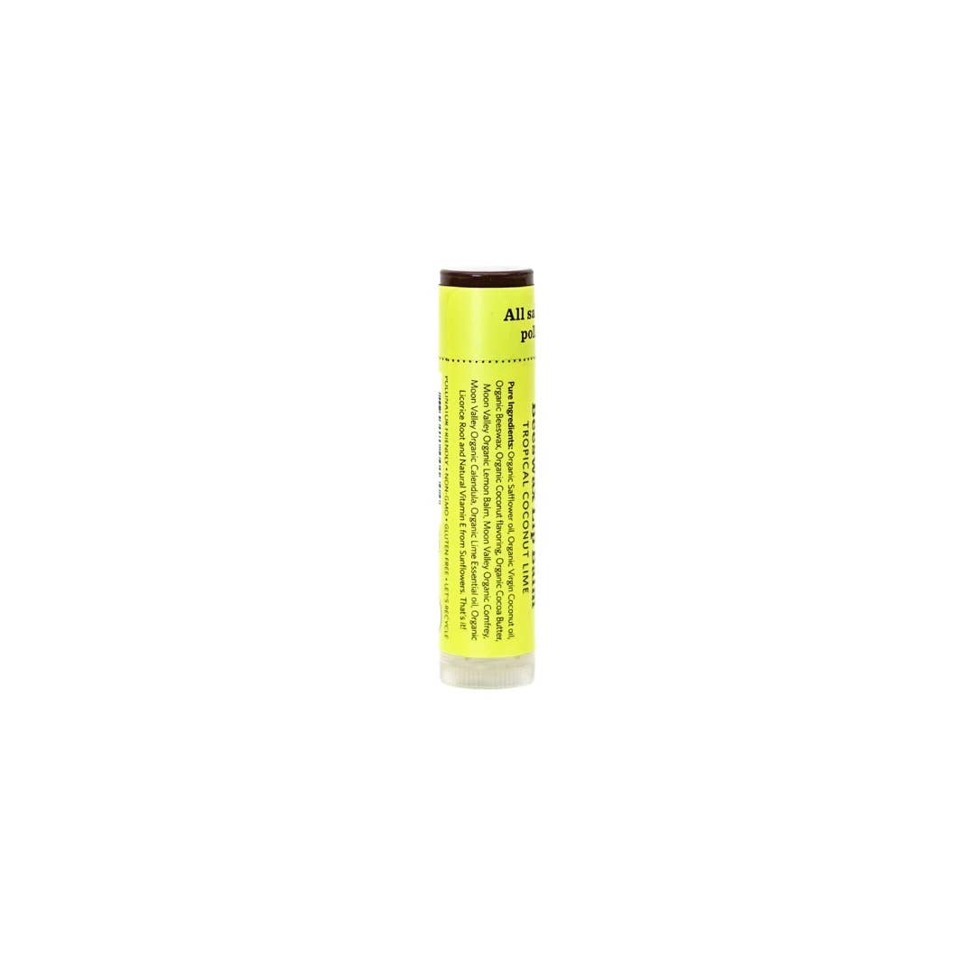 Moon Valley Organics - Wholesale Lip Balm - Tropical Coconut Lime Beeswax Lip Balm2