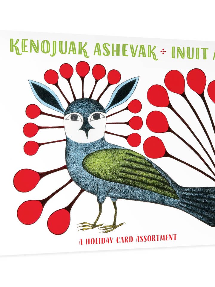 Kenojuak Ashevak: Inuit Art Holiday Card Assortment for wholesale by Pomegranate