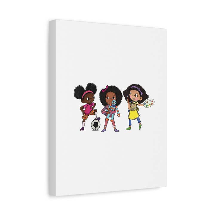 Ikuzi Dolls - Wholesale Art Print - Kids & Baby - Kids' Canvas Wall Art - Playful Characters for Creative Spaces144
