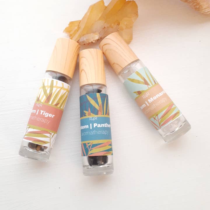 Totem | Monarch | Clear Quartz Aromatherapy for wholesale by Refuge for the Renegade