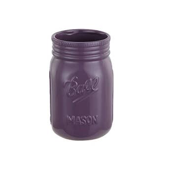 Napco - Wholesale Vase - Colorful Mason Vases, 5 Colors Item # 33213 3