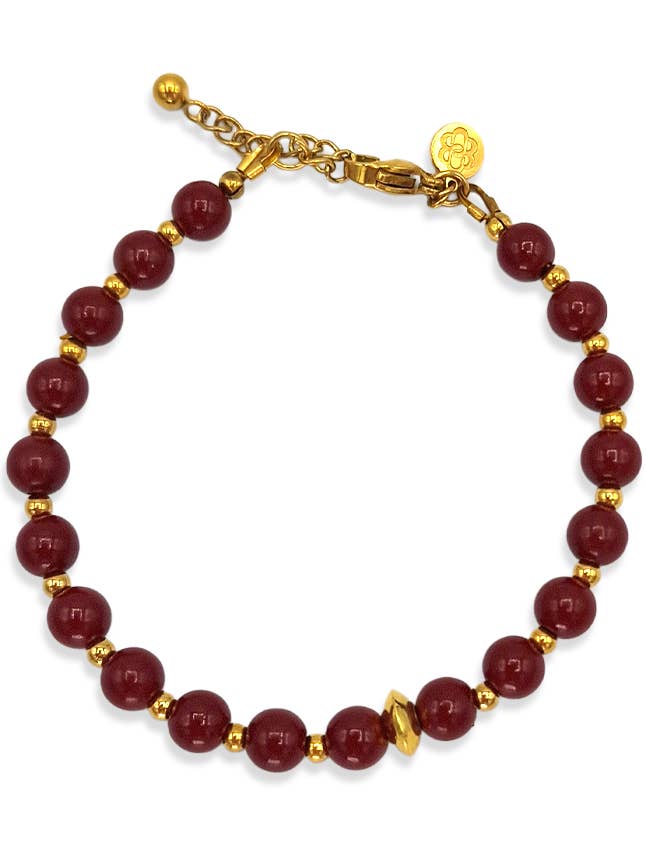 Armbånd Deep Red Classic for engroshandel hos BLOSS Jewelry