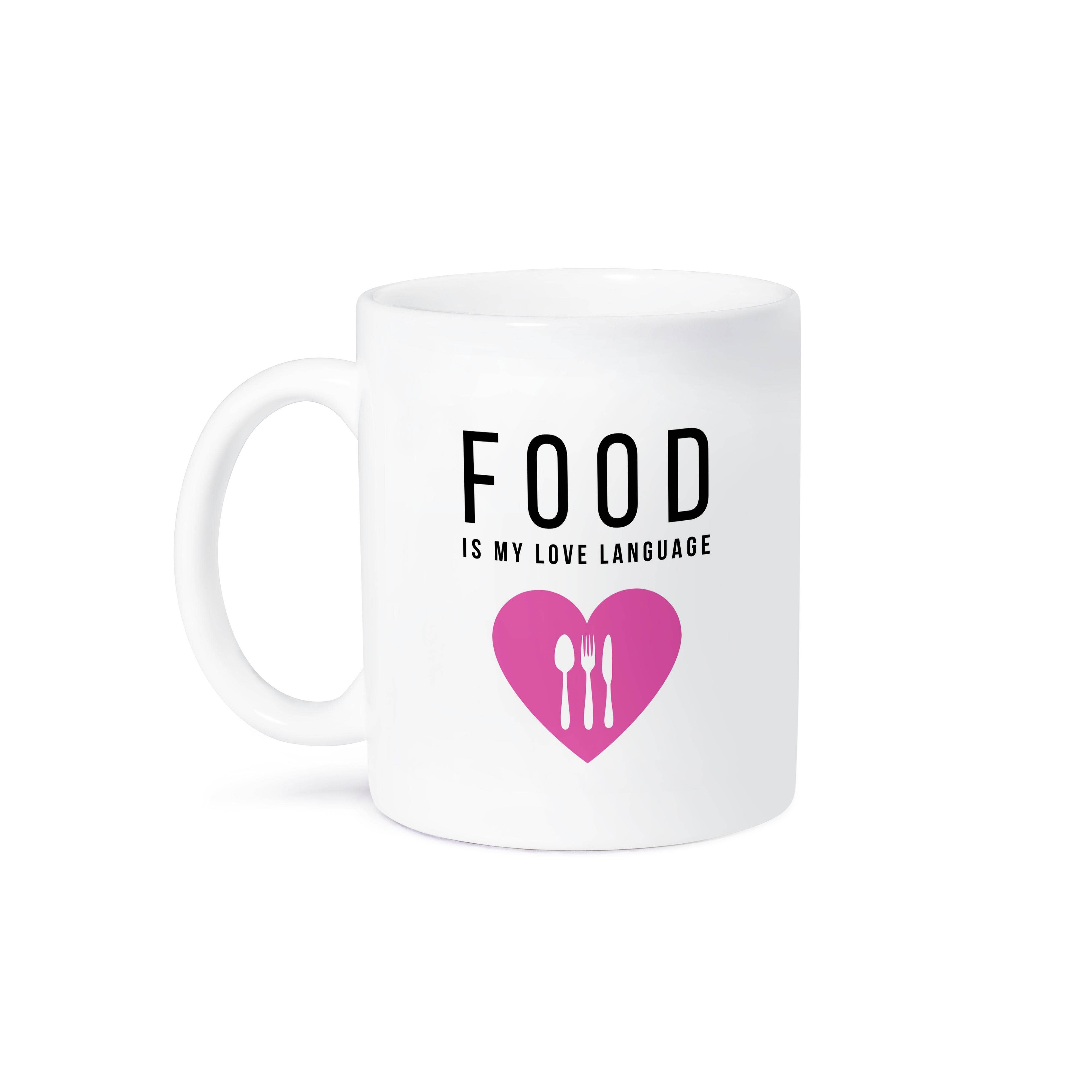 3dRose - Wholesale Coffee Mug - 3dRose, Food is My Love Language Foodie Cooking Lover Cook Baker Chef Baking, Mug8