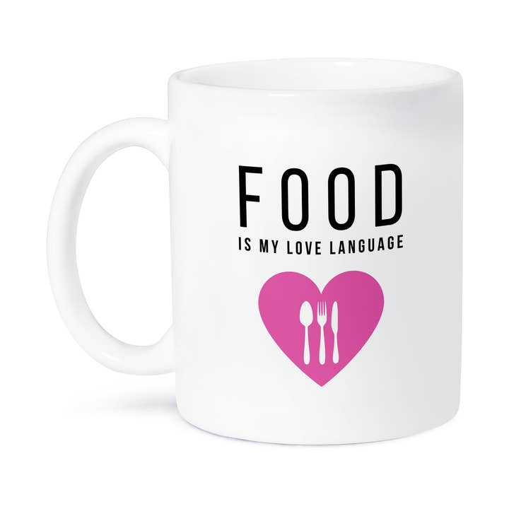 3dRose - Wholesale Coffee Mug - 3dRose, Food is My Love Language Foodie Cooking Lover Cook Baker Chef Baking, Mug8
