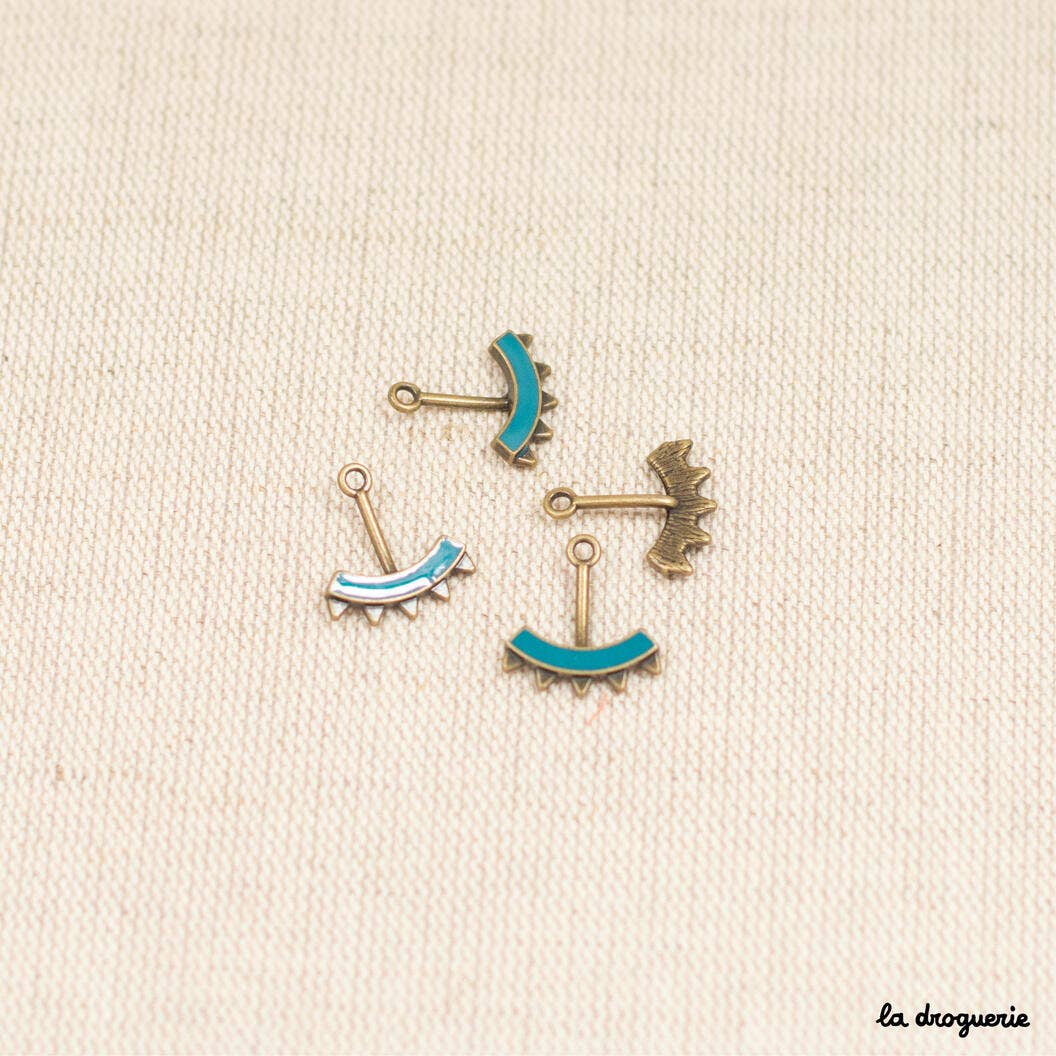 LA DROGUERIE – Großhandel Perlen – Kleines emailliertes Wappen 17 x 15 mm14