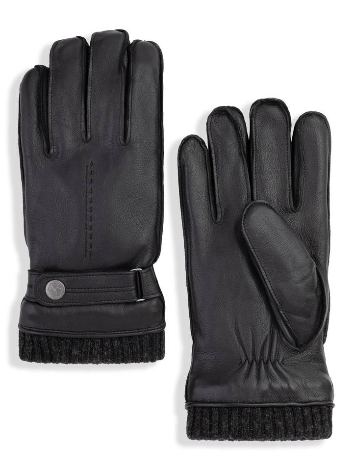 Nelson Leather Gloves - Men for wholesale by BRUME