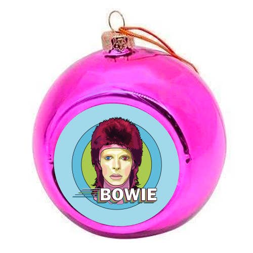 ART WOW - Wholesale Ornament - Christmas Baubles 'Bowie Collection'