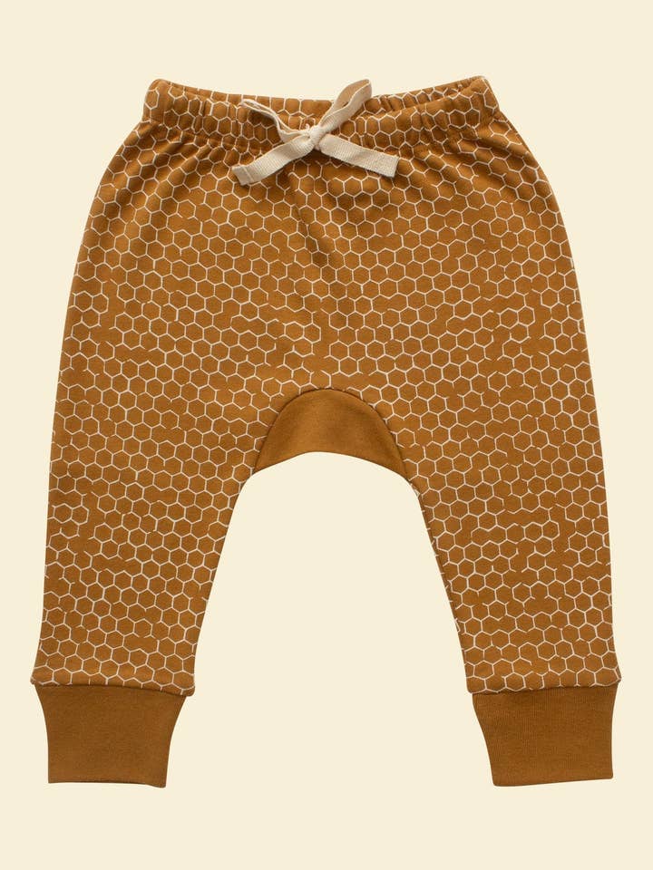 Pantaloni con coulisse - Honeycomb | Organic per la vendita all'ingrosso da parte di Ziwi Baby