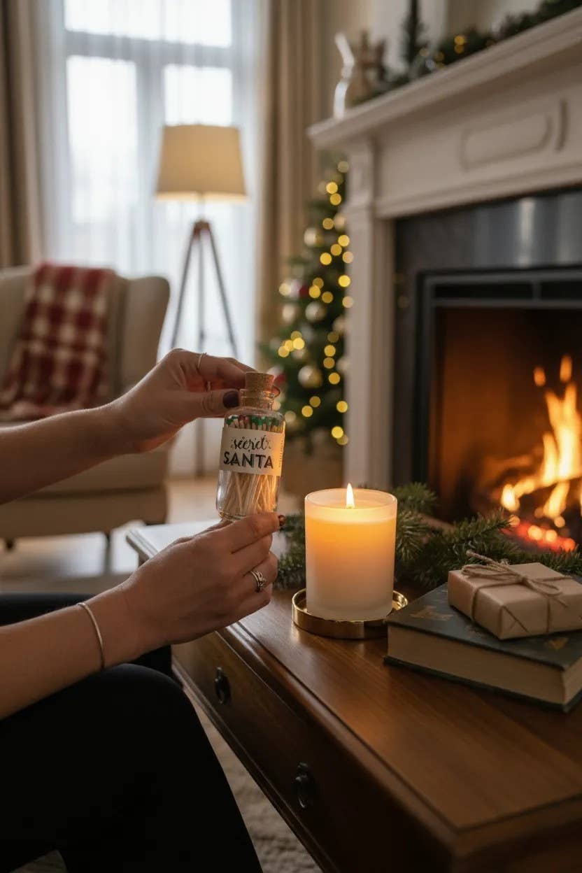 Made Market Co. – wholesale Matches – Mini Apothecary Christmas Secret Santa Matches4